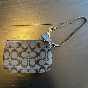 Small Coach Wristlet
